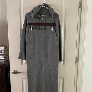 a new day Gray Skirt Set
